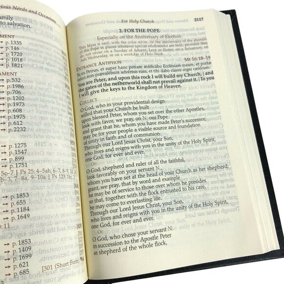 Daily Roman Missal Third Edition By Rev James Socias MTF Black Hardcover 2012 - Picture 8 of 9